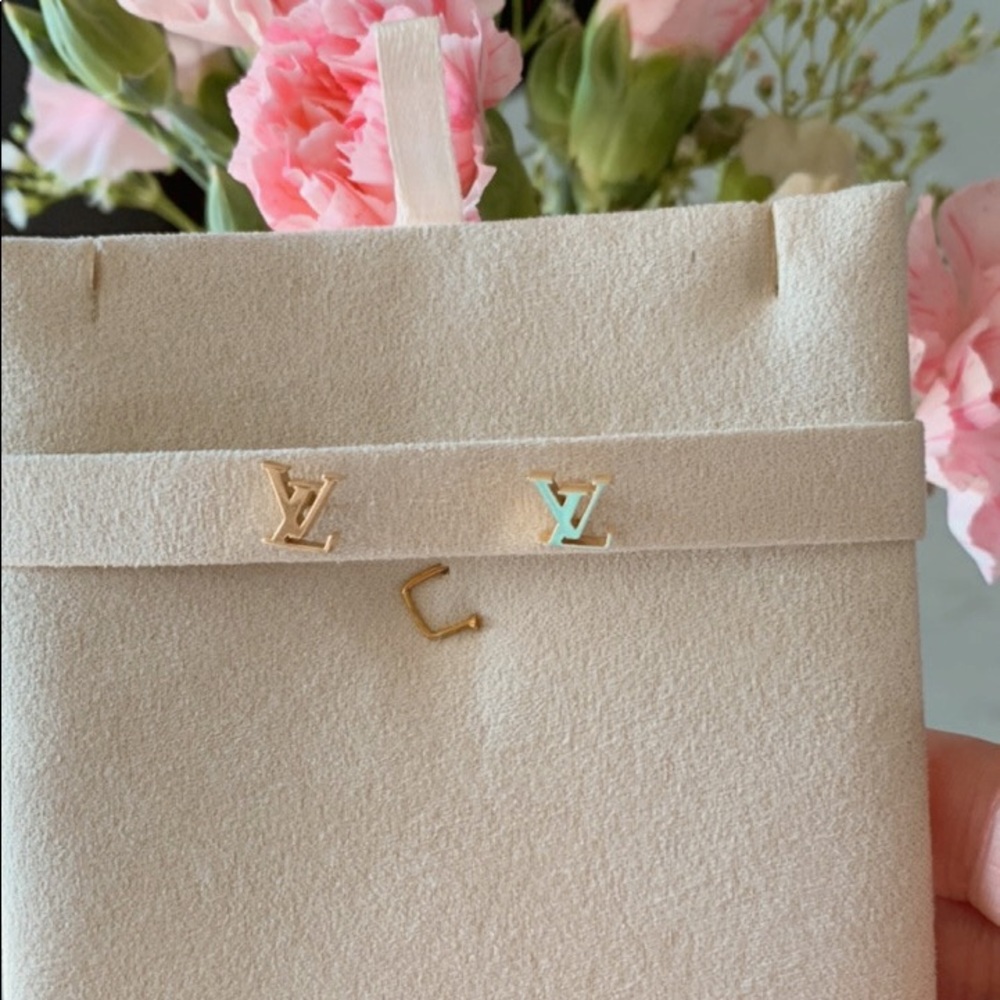 Reversible Earrings Saudi gold